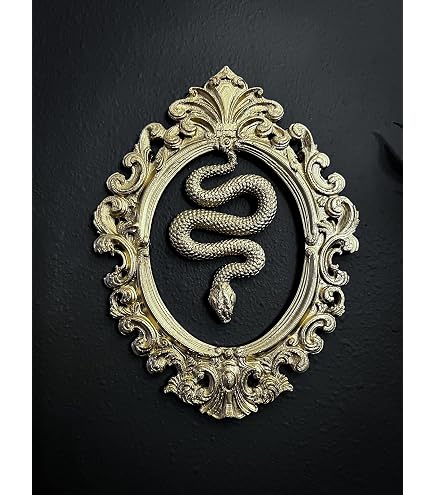 Amazon.com: Ornate Victorian Black, Gold and Bone colored Gothic